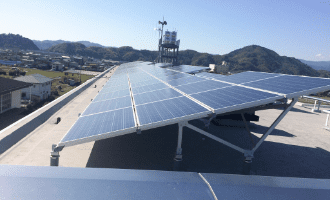 Fujieda City Hirohata Junior High School Solar Power Plant