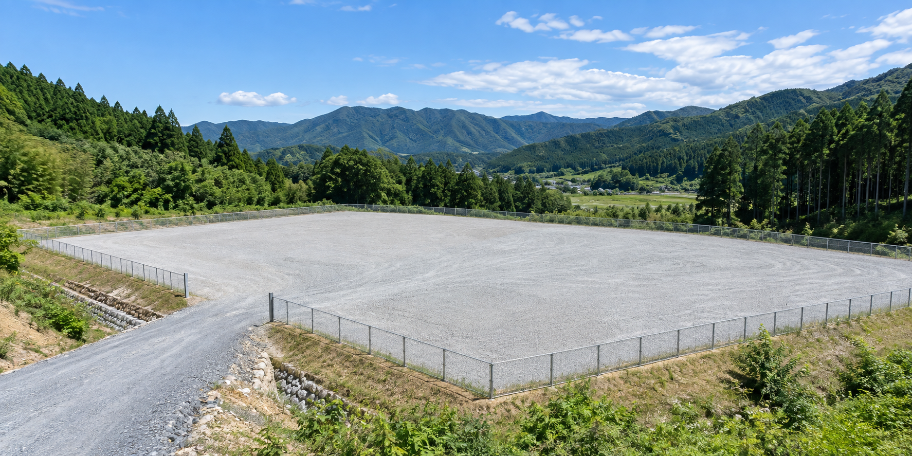 開発用地のイメージ(AI生成画像)